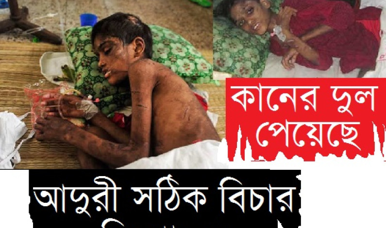 আদুরী পেলো দুল, সঠিক বিচার পাবে তো?